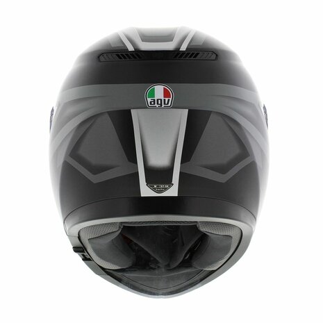 AGV K3 Helmet Compound Matt Black Grey Helmetdiscounter