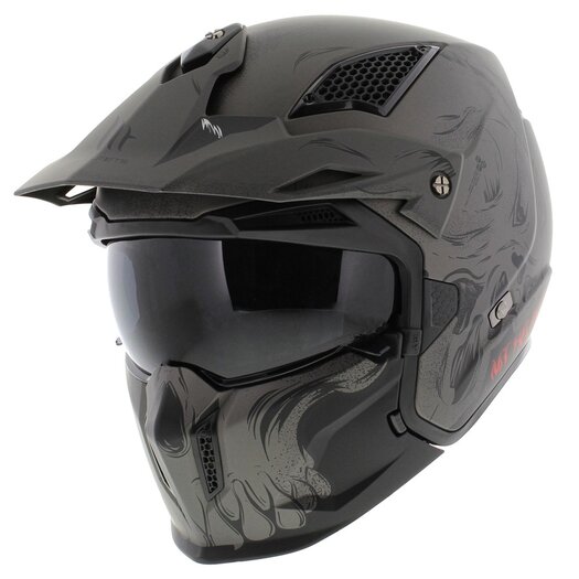 MT Helmets helmet STREETFIGHTER SV MATT BLACK, 69,30 €
