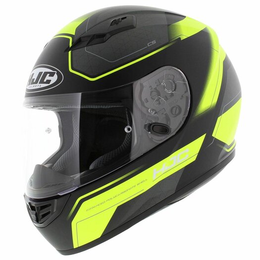 Hjc clearance helmet yellow