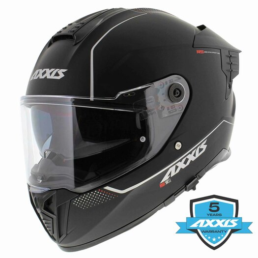 axxis helmet black