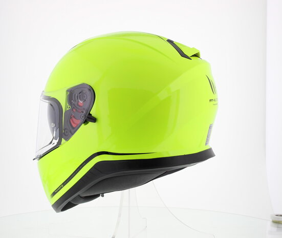 MT Thunder III SV Hi-Vision Yellow - Size XS - Full Face Motorcycle Helmet - With Internal sunvisor