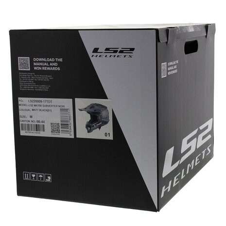 LS2 MX700 Subverter EVO Noir matt black - Helmetdiscounter