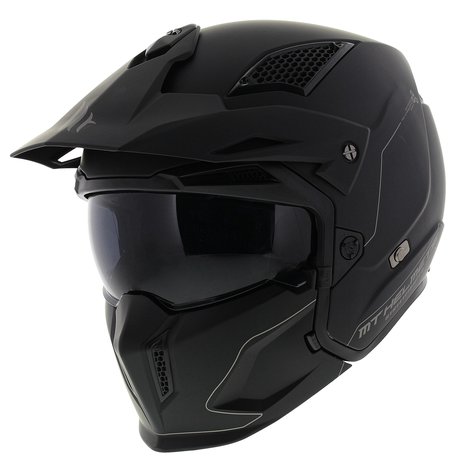 Allergisch winter Verdorren MT Streetfighter SV helmet matt black - Helmetdiscounter