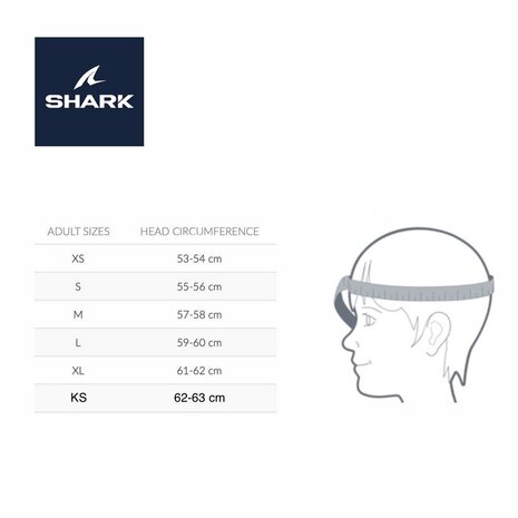 Shark EVO-GT Modular Helmet Blank Gloss White - Size S