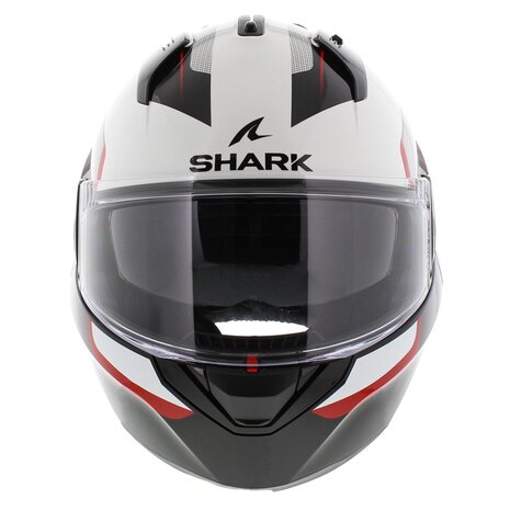 Shark EVO ES Kryd White Black Red - Size XS - Modular Flip Back motorcycle helmet