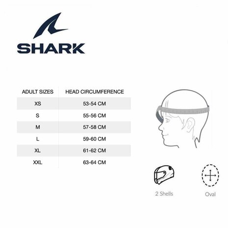 Shark Evojet Helmet Vyda matt black anthracite red KAR - Size XS