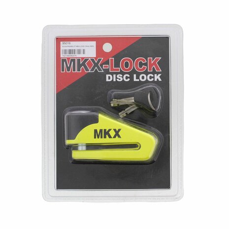 MKX-Lock Disclock yellow 10 mm