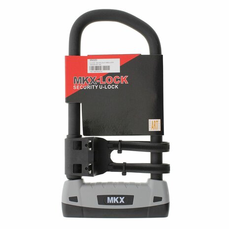 MKX-Lock 160x308mm Black for motorcycle and scooter U-Lock