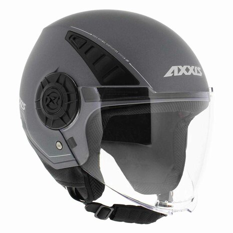 Axxis Metro helmet solid matt titanium - Size XL