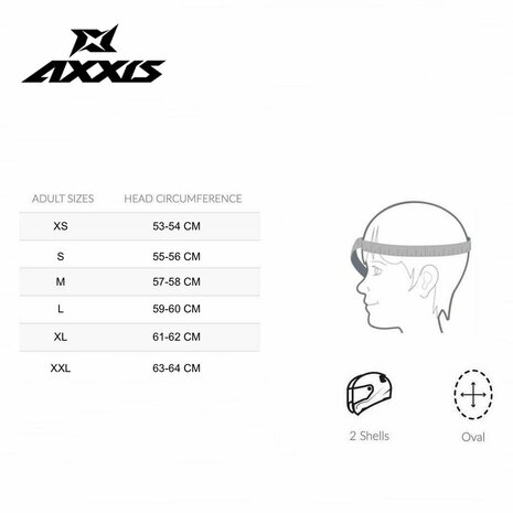 Axxis Metro helmet solid matt titanium - Size XL