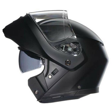 AGV Streetmodular Mono matt black motorcycle helmet