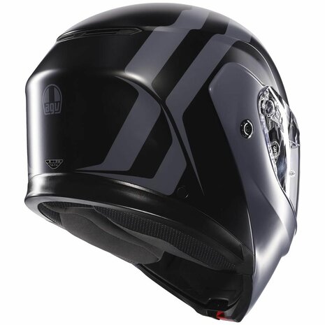 AGV Streetmodular Resia matt black grey motorcycle helmet