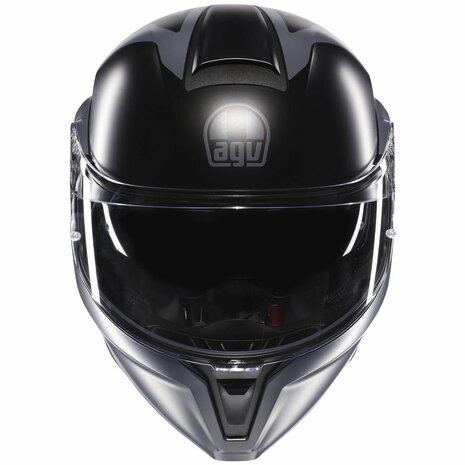 AGV Streetmodular Resia matt black grey motorcycle helmet