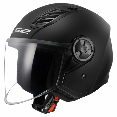 LS2 OF616 Airflow II helmet solid matt black