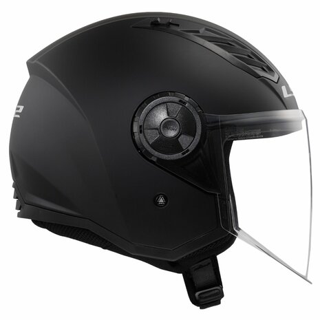 LS2 OF616 Airflow II helmet solid matt black