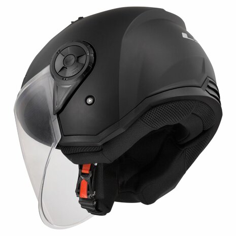 LS2 OF616 Airflow II helmet solid matt black