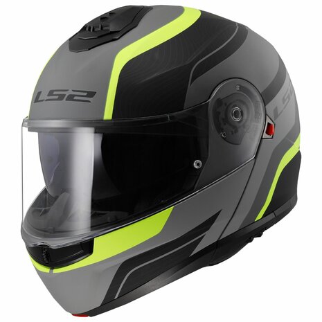 LS2 FF908 Strobe II helmet Monza matt black yellow