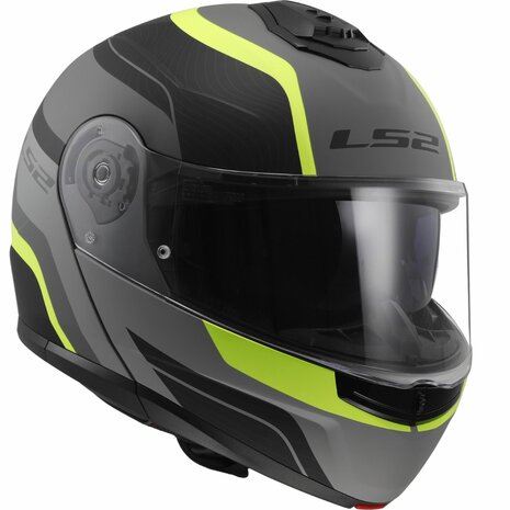 LS2 FF908 Strobe II helmet Monza matt black yellow