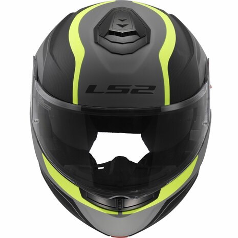 LS2 FF908 Strobe II helmet Monza matt black yellow