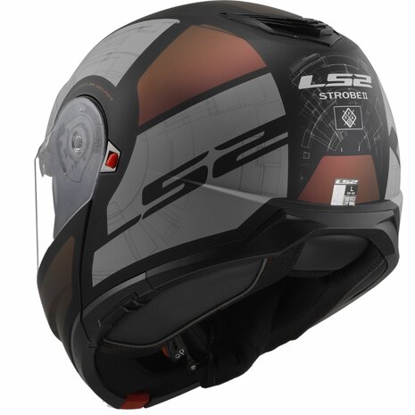 LS2 FF908 Strobe II helmet Orion matt black purple blue