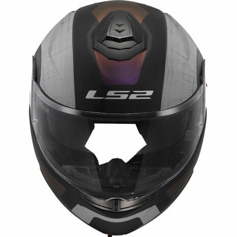 LS2 FF908 Strobe II helmet Orion matt black purple blue