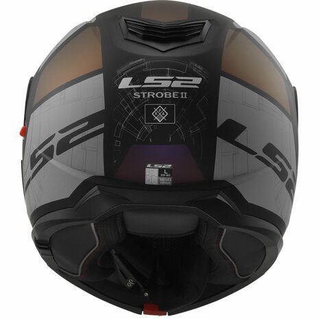 LS2 FF908 Strobe II helmet Orion matt black purple blue