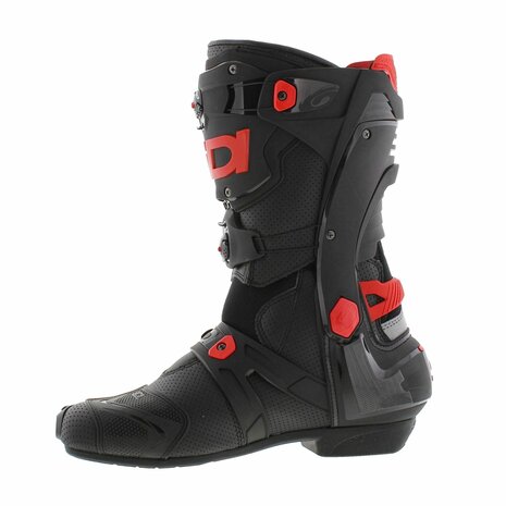 Sidi Rex Air Black Red Motorcycle Boots