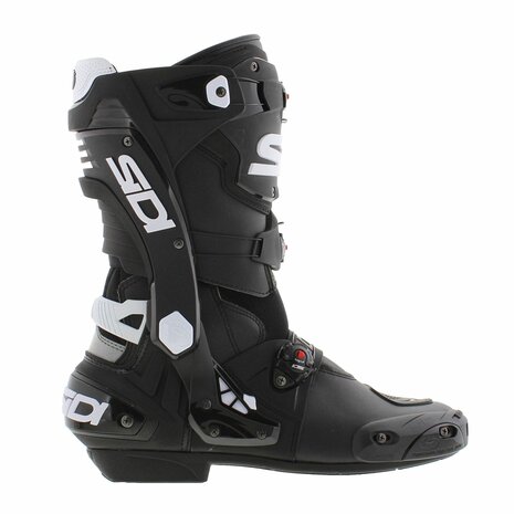 Sidi Rex Black White Motorcycle Boots