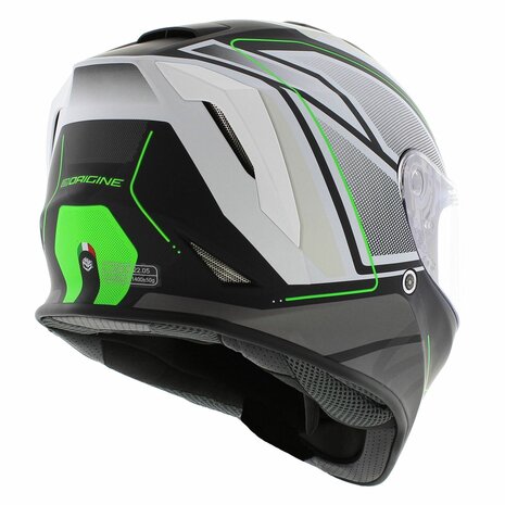 Origine Dinamo full face helmet - Galaxi Matt White black