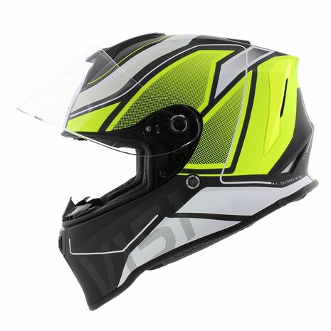 Origine Dinamo full face helmet - Galaxi Matt black yellow white