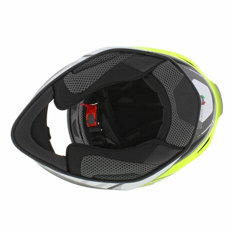 Origine Dinamo full face helmet - Galaxi Matt black yellow white