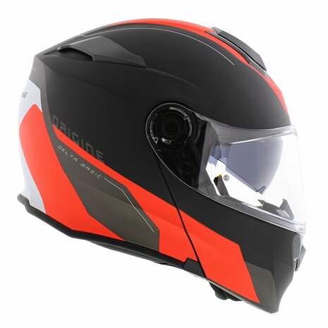 Origine Delta Basic helmet Division red black matt - Modular flip up motorcycle helmet