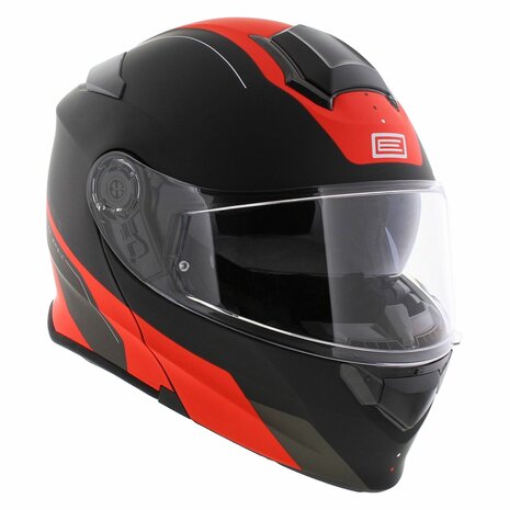 Origine Delta Basic helmet Division red black matt - Modular flip up motorcycle helmet