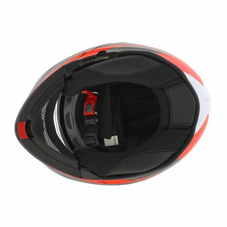 Origine Delta Basic helmet Division red black matt - Modular flip up motorcycle helmet