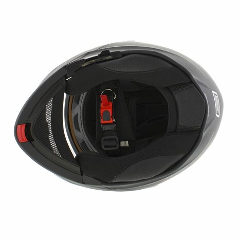 Origine Delta Basic helmet Virgin red black white matt - Modular flip up motorcycle helmet