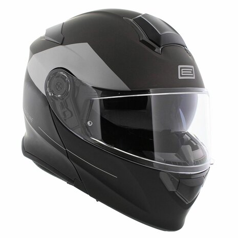 Origine Delta Basic helmet Virgin titanium black matt - Modular flip up motorcycle helmet