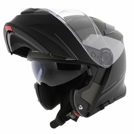 Origine Delta Basic helmet Virgin titanium black matt - Modular flip up motorcycle helmet