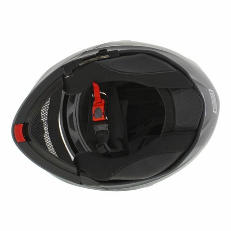 Origine Delta Basic helmet Virgin titanium black matt - Modular flip up motorcycle helmet