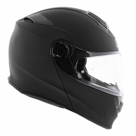 Origine Delta Basic helmet solid matt black - Modular flip up motorcycle helmet