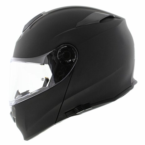 Origine Delta Basic helmet solid matt black - Modular flip up motorcycle helmet