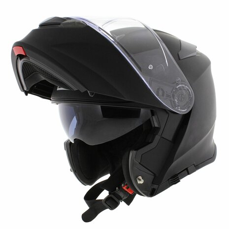 Origine Delta Basic helmet solid matt black - Modular flip up motorcycle helmet