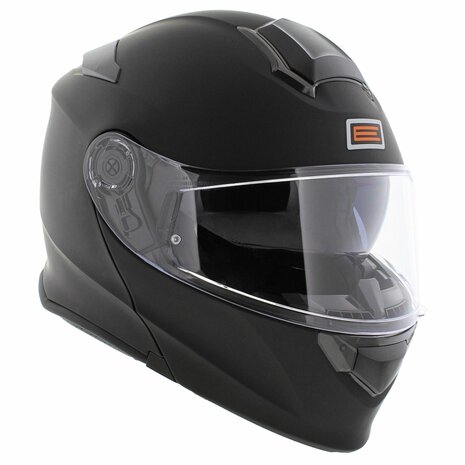 Origine Delta Basic helmet solid matt black - Modular flip up motorcycle helmet