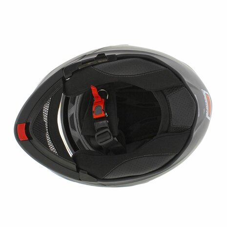 Origine Delta Basic helmet solid matt black - Modular flip up motorcycle helmet