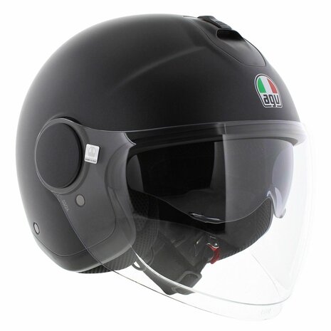 AGV Eteres Open Face helmet Mono Matt Black