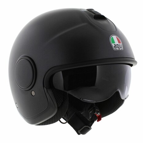 AGV Eteres Open Face helmet Mono Matt Black