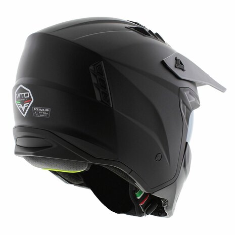 Vito Jet Predator helmet matt black