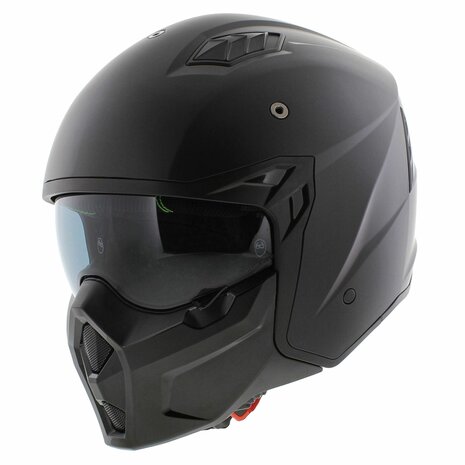 Vito Jet Predator helmet matt black