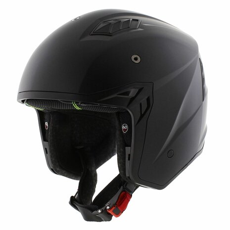 Vito Jet Predator helmet matt black