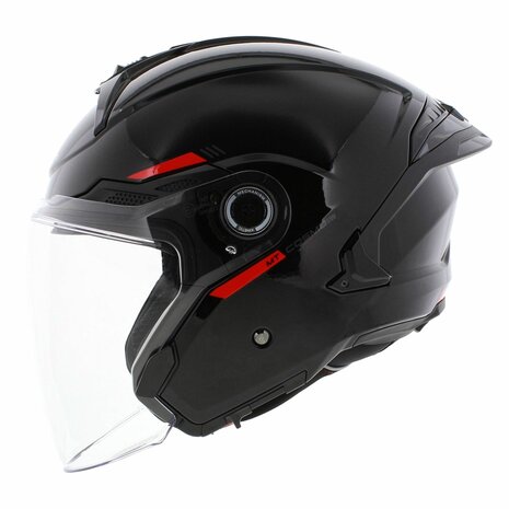 MT Jet Cosmo SV Helmet gloss black