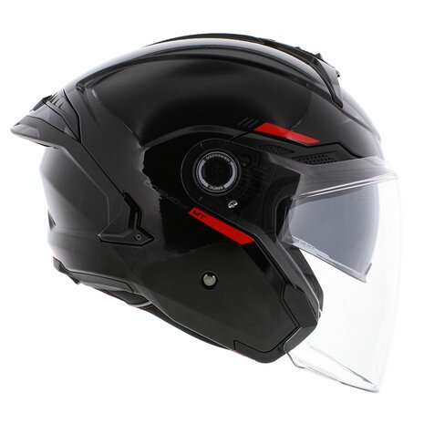 MT Jet Cosmo SV Helmet gloss black